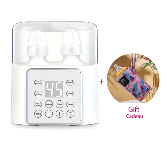 CozyWarm Baby Bottle Warmer & Sterilizer + Gift